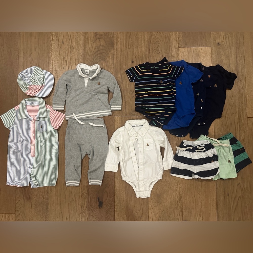 Baby boy toddler baby gap 18m bundle lot